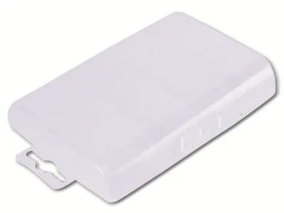 Produktbild von Perel OCBR1, Aufbewahrungsbox, Transparent, Rechteckig, Kunststoff, Einfarbig, 135 mm