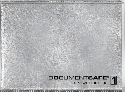 Obrázok produktu pre VELOFLEX 3271800 Dokumentenhülle Document Safe® silber