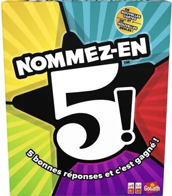 Obrázok produktu pre Vymenujte 5 - Partyspiel - GOLIATH