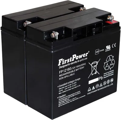 Image de Batterie gel-plomb FirstPower pour USV APC RBC7 12V 18Ah VdS
