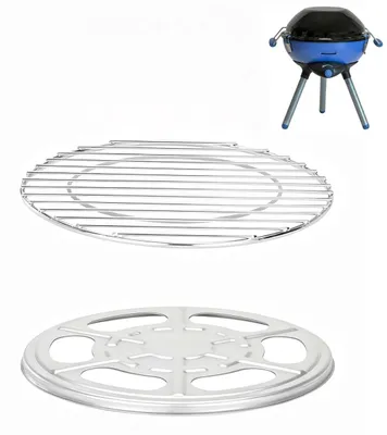 Productafbeelding van RVS Grillrooster & Warmtereflector voor Campingaz Party Grill 400CV