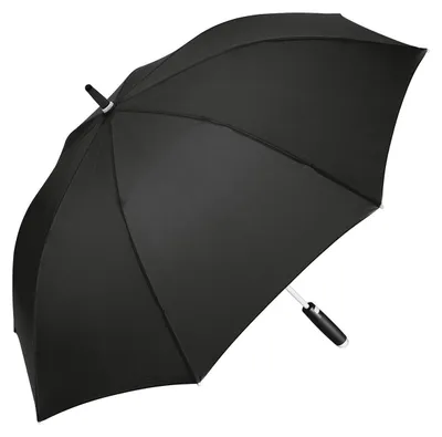 Image de Fare - Parapluie droit « AC Whiteline » LT5430 (86 cm x 112 cm) (noir)
