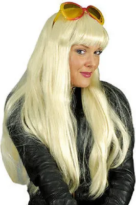 Produktbild von K11274815 blond Damen Langhaar Hippie Perücke