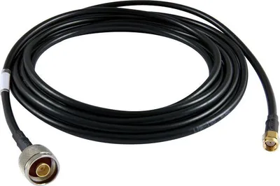 Produktbild von ALLNET ANT-CAB-RSMA-N-150, 1,5 m, R-SMA, N-Typ, Schwarz