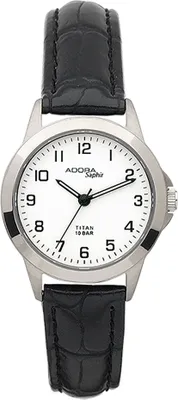 Produktbild von Adora Saphir DLU Titan Armbanduhr Analog Ø 28mm Damenuhr 10 BAR Quarz