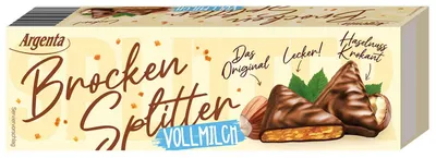 Produktbild von Argenta Brocken Splitter Vollmilch 62,5g