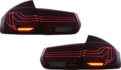 Zdjęcie produktu dla Światła tylne LED do BMW serii 3 F30 PreLCI & LCI F80 M3 CSL Laser Look Dynamic indicators.