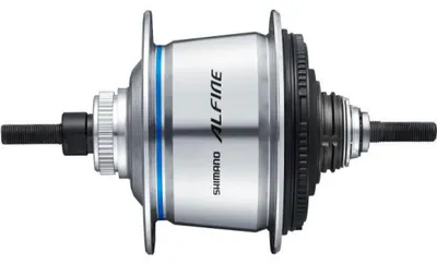 Produktbild von SHIMANO Getriebenabe Di2 ALFINE Di2 SG-S7051-8 - 7051-8, Silber 36 Loch.