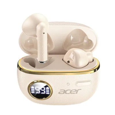 Produktbild von TWS Bluetooth 6.0 In-Ear Kopfhörer mit LED-Ladecase, HiFi-Audio, 3D-Surround-Sound, Touch-Steuerung, Anruf-Geräuschreduzierung, 14 Std. Standby, USB-C