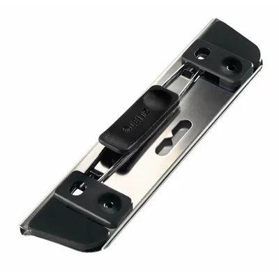 Immagine prodotto di Leitz 1728-60-89 Punzonatrice attiva WOW - 2 fogli, grigio scuro metallizzato, per archiviazione