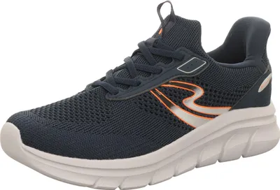 Produktbild von Sneakers Herren-Sneaker Blau-Weiß-Orange, Farbe:blau, EU Größe:45