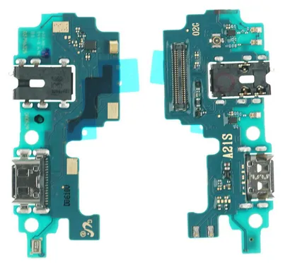 Produktbild von Samsung Galaxy A21s (SM-A217F) Lade Anschluss Buchse Eingang USB-C Mikrofon Headset Kopfhörer Platine