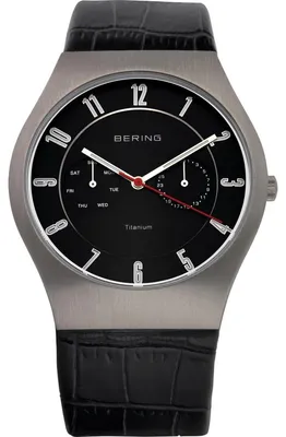 Produktbild von BERING Classic Herren Multifunktionsuhr schwarz/grau 11939-472