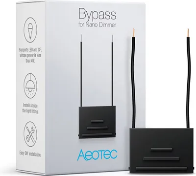 Zdjęcie produktu dla Aeotec Dimmer Bypass, Z-Wave Plus | AEOTEC | Dimmer Bypass | Z-Wave Plus