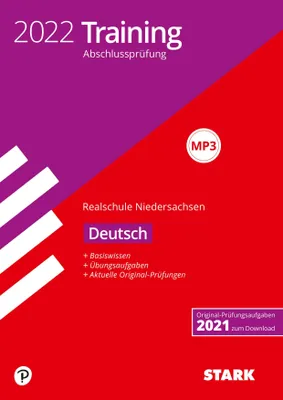 Produktbild von STARK Training Abschlussprüfung Realschule 2022 - Deutsch - Niedersachsen