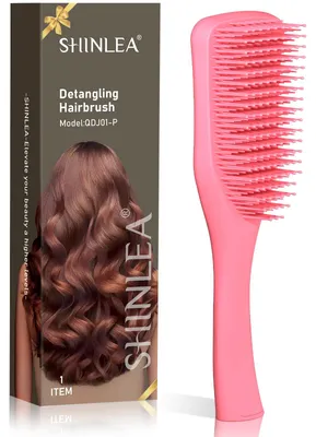 Produktbild von SHINLEA Haarbürste ohne ziepen, Entwirrungs Haarbürste für nasses & trockenes Ha