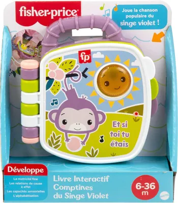 Obrázek produktu pro Fisher-Price JFN05, 0,5 rok/roky, Zvuky, Nutné baterie, AAA, Plast, Vícebarevný