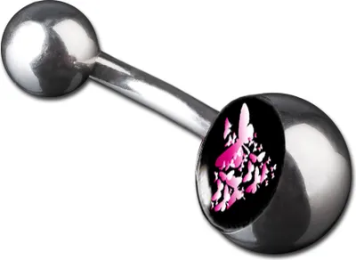Produktbild von viva-adorno 1 Stück Bauchnabel Piercing Banane 316L Chirurgenstahl 20 verschiedene Motive Z380, S20 Schmetterlinge Z226