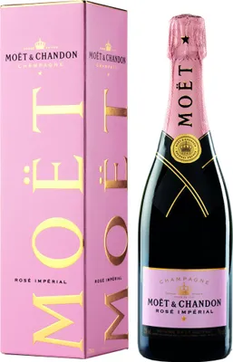 Produktbild von Moët & Chandon Rosé Impérial brut in Geschenkpackung | 12 % vol | 0,75 l