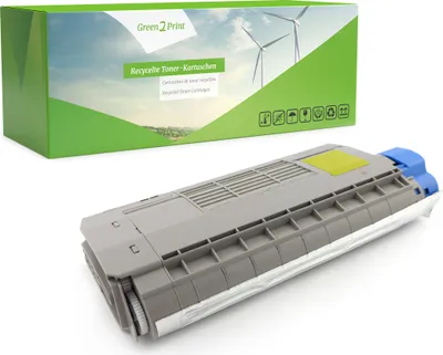 Produktbild von Green2Print Toner gelb 6000 Seiten ersetzt OKI 45396301 passend für OKI MC760dnfax, MC760Dnvfax, MC760DN, MC770dnfax, MC770Dnvfax, MC770DN, MC780DFNFAX, MC780DFNVFAX, MC780DFN