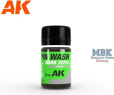 Produktbild von AK interactive S.L. AK-324 Dark Sepia PIN Wash