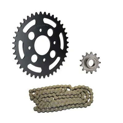 Obrázek produktu pro Řetězová sada 3-dílná černá 13/40 zubů pro Hercules XE 5 Enduro (do č. motoru 10697365)