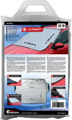 Obrázok produktu pre Magnetická clona na čelné sklo 2v1 (145x120)