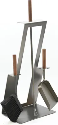 Produktbild von Kamingarnitur 3-tlg., puresteel