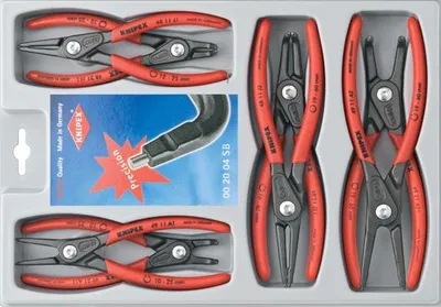 Zdjęcie produktu dla Knipex 00 20 04 SB, Zestaw szczypiec, Czerwony, 1,27 kg