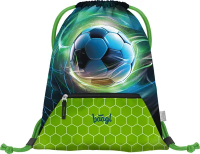 Produktbild von BAAGL Turnbeutel mit Tasche Fußball Ball
