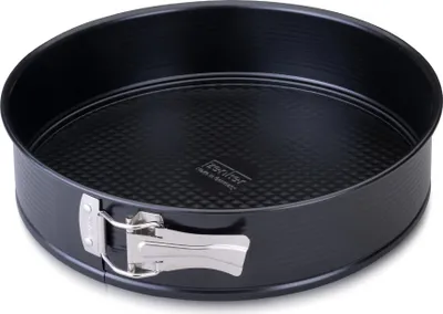 Produktbild von Zenker Perfect Black Springform mit Flachboden Ø 28 cm  Hochwertige Backform für Kuchen und Torten