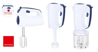 Produktbild von Emerio HMS-113257.2 Handmixer-Set mit revolutionärem 1-Finger-Speed-Control