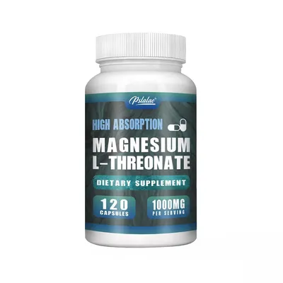 Immagine prodotto di L-Magnesio Treonato 1000 mg (120 capsule) Integratore alimentare, stimolante dell'attività cerebrale, memoria, concentrazione, funzione cognitiva