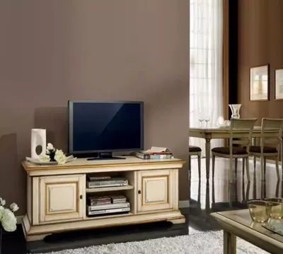 Produktbild von tv Schrank Luxus Sideboard Kommode Wohnzimmerschrank Möbel Regal Holz