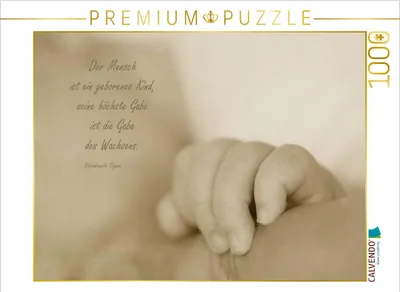 Produktbild von CALVENDO Puzzle Der Mensch | 1000 Teile Lege-Größe 64x48cm Foto-Puzzle für glückliche Stunden