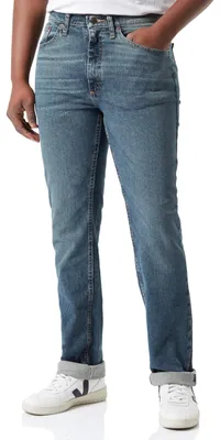 Productafbeelding van WRANGLER - Jeans voor heren - Regular Straight fit - Model: Foundation - Kleur: River