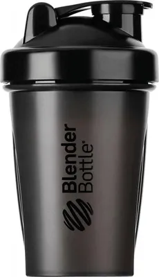 Produktbild von Blender Bottle Classic Color (20oz) Black - Fitness-Zubehör - Streuer & Mixer