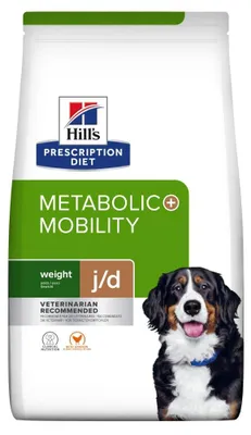 Produktbild von Hundedrucksäuren Für Erwachsene (Verschreibungspflichtig) J/D Stoffwechsel + Mobilität - Hill's