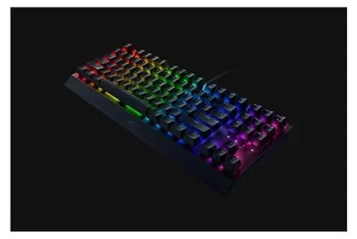 Produktbild von Razer Blackwidow V3 Tenkeyless, Kabelgebunden, USB, Mechanischer Switch, QWERTY, RGB-LED, Schwarz