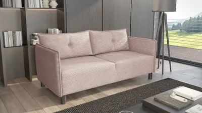 Produktbild von Dreisitzer-Sofa MAELLA – Hellrosa