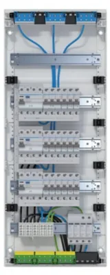 Zdjęcie produktu dla Mała rozdzielnica Hager VA60BV1 Volta APV 5x12PLE 3x obwody RCD (VA60BV1)