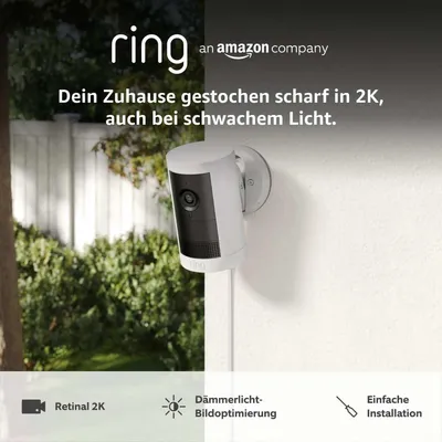 Productafbeelding van Amazon B0D23Y1N3Y Amazon Ring Outdoor Camera Plus White