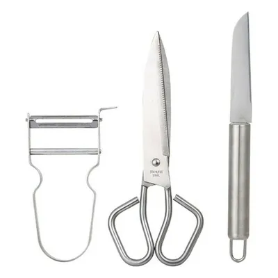 Produktbild von Küchenutensilien Bergner Helpy Edelstahl 3 Stücke