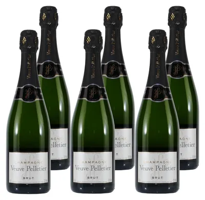 Produktbild von Champagner Veuve Pelletier brut (6 x 0,75L)