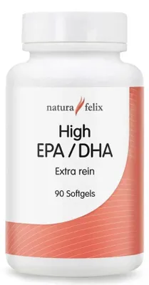 Produktbild von Natura Felix High EPA/DHA 90 Softgels