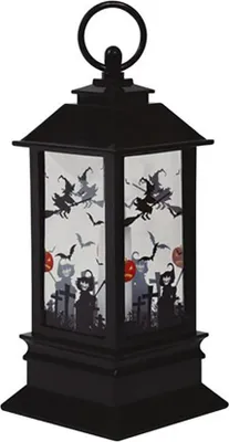 Produktbild von Halloween Laterne mit LED Kerze 9x18cm