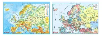 Zdjęcie produktu dla Dwustronna Mata Edukacyjna z Mapą Świata dla Dzieci