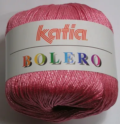Produktbild von BOLERO, glänzendes BW-Mischgarn von Katia, Farbe LACHS (13), ca. 125m/50g