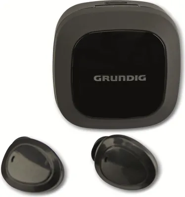 Zdjęcie produktu dla Bezprzewodowe słuchawki Grundig Bluetooth z mikrofonem - TWS - Czarne