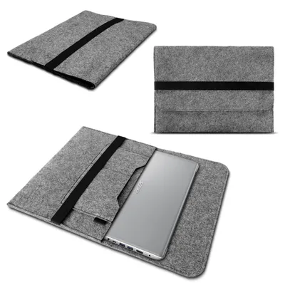 Produktbild von Schutzhülle für Samsung Galaxy Tab S11 S10 S9 Ultra 14,6 Zoll Tasche Hülle FilzFarben:Grau